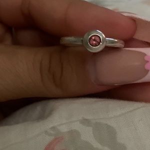 James avery pink ring size 6.5